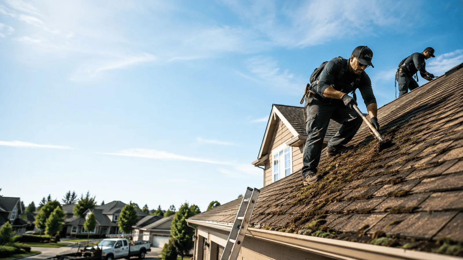 Roof Moss Removal in Jetson, KY near me